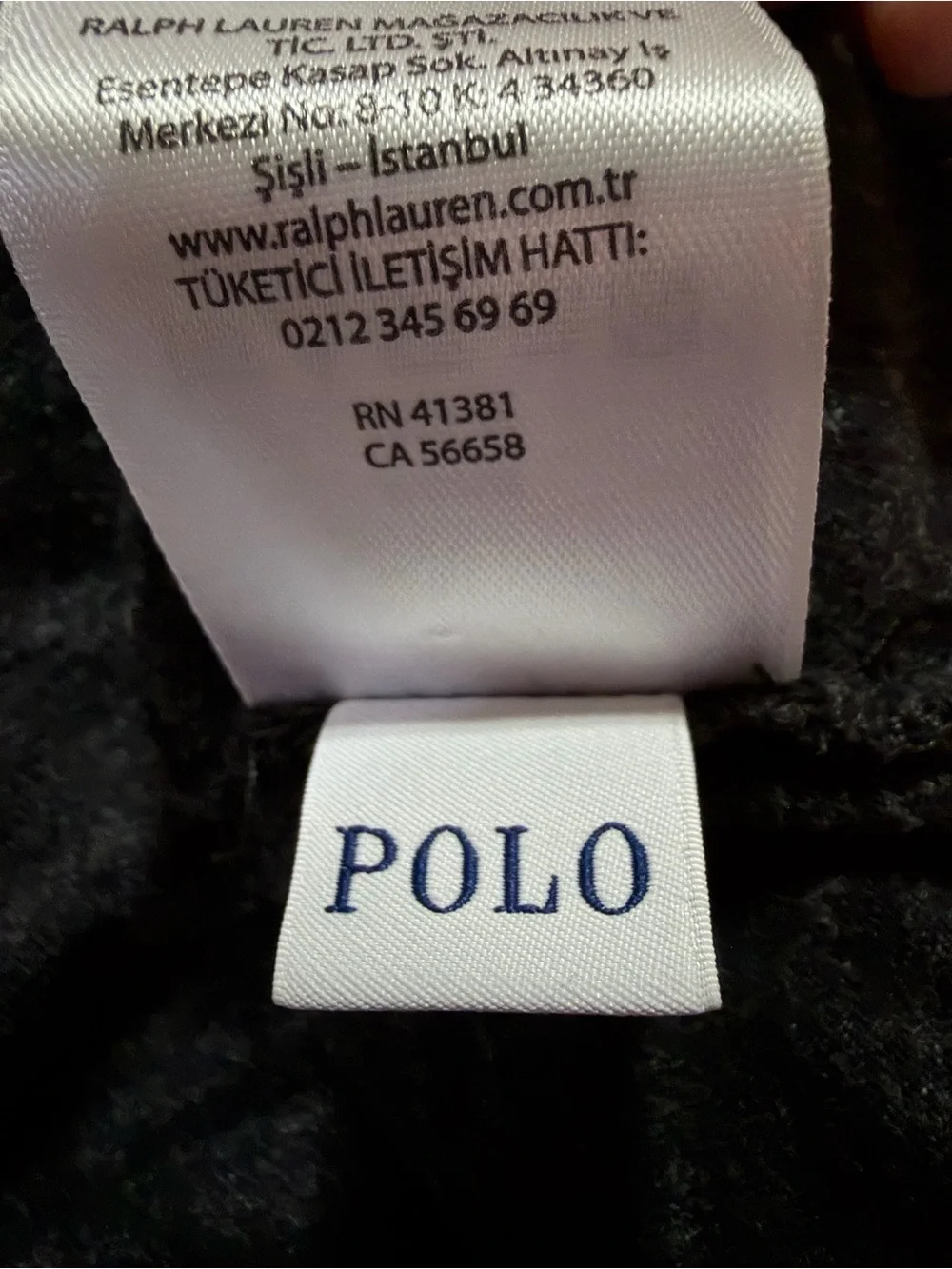 Polo Ralph Lauren Men’s Large Dark Gray Heather Cotton Pony Logo T-Shirt